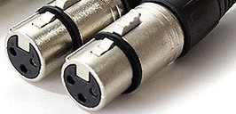 DMX Female 5 Pin - 3 Pin DMX Female 0.5m
