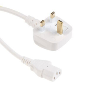 13A - IEC C13 2m (White)