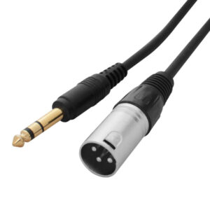 1/4" Jack - XLR M 5m