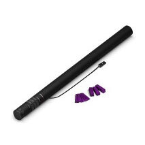 80cm Purple Paper Confetti Electric