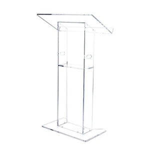 Clear Acrylic Lectern
