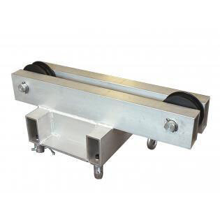 F34 Ground Support Pulley Top Aluminium