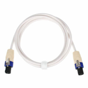 NL4 Speakon 2m (White)