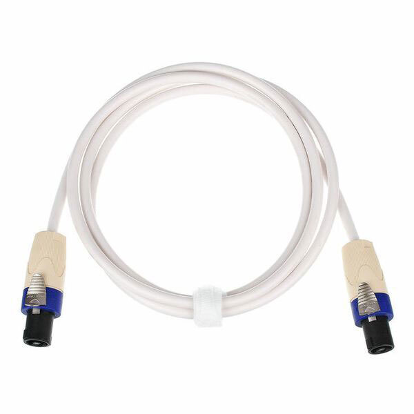NL4 Speakon 2m (White)