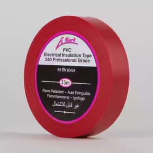 PVC Tape 19mm x 33m - Red