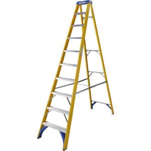 Werner Fibreglass 10 Tread Stepladder