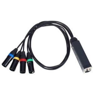 RJ45 DMX Shuttle Snake MX4-5p