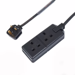 13a 2-Way Extension Lead - 1m